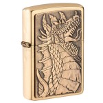 151880 Brichete Zippo Dragon Emblem